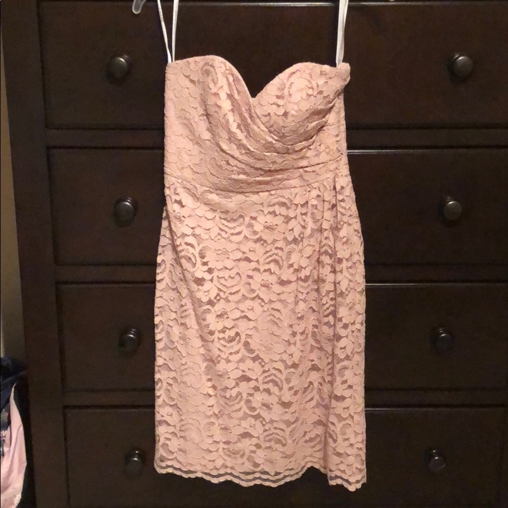 Pink Lace Dress